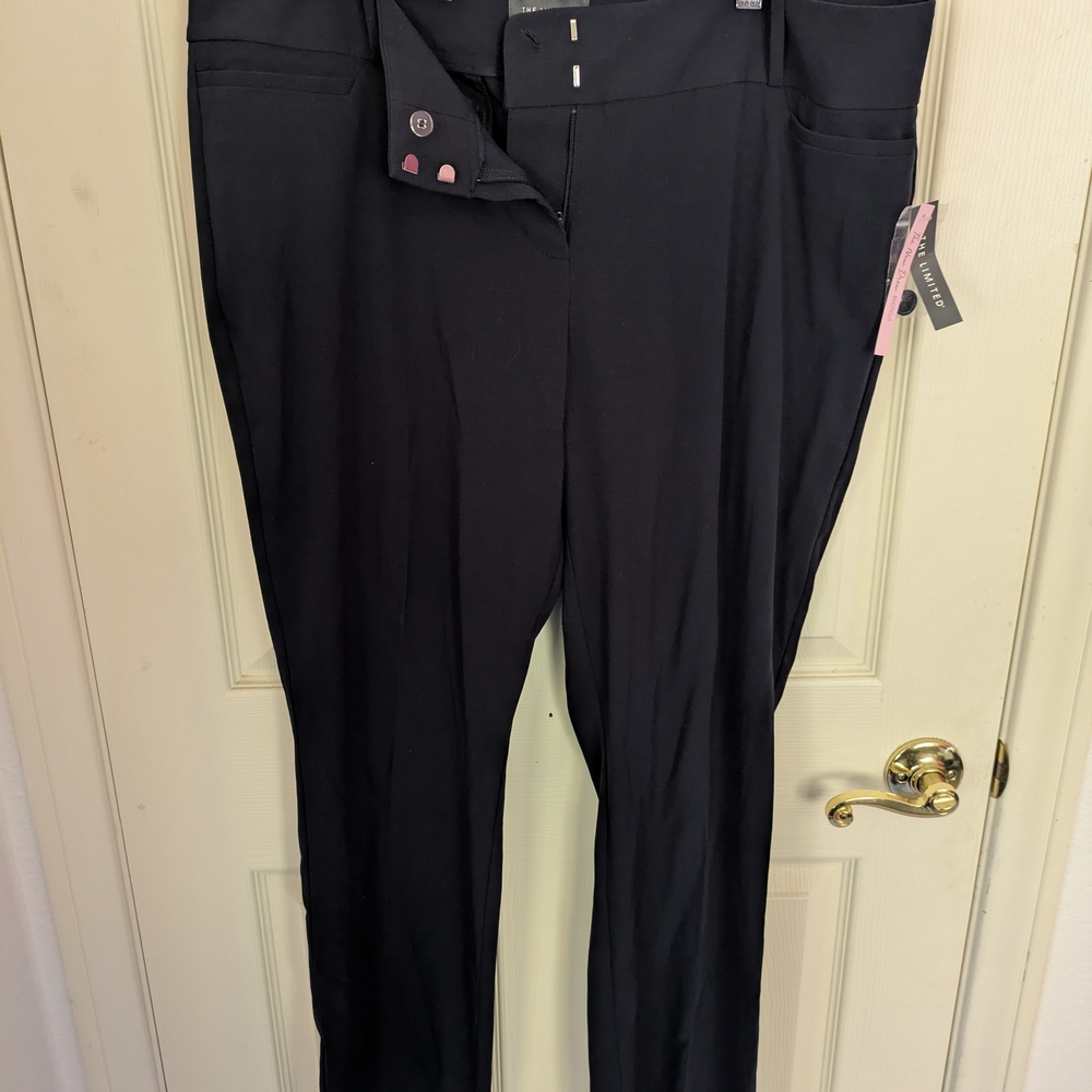 The Limited Navy Blue Bootcut Pants